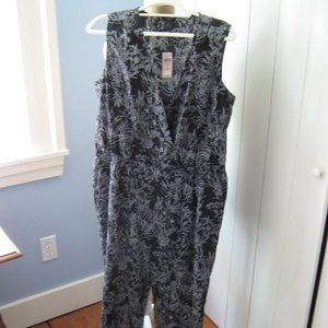 NWT Ann Taylor Floral Print Jumpsuit